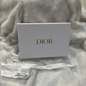 Dior White Gift Box with Ribbon